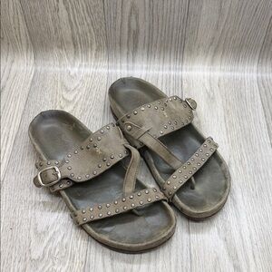 Henry Beguelin Studded  Sandals